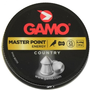 Пули пневматические GAMO Master Point 4,5мм (500шт) 100шт Пули пневматические GAMO Master Point 4,5мм (500шт) 100шт