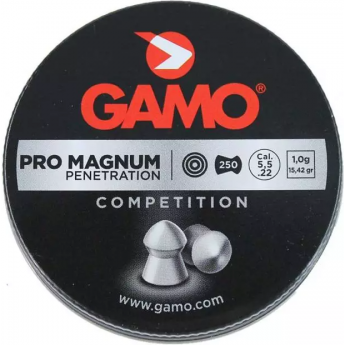 Пули пневматические GAMO Pro-magnum 5,5мм (250 шт) Пули пневматические GAMO Pro-magnum 5,5мм (250 шт)
